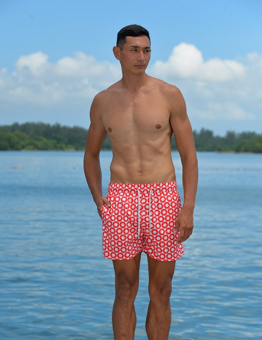 Men's Catamaran Sports Swim Shorts - Hexa
