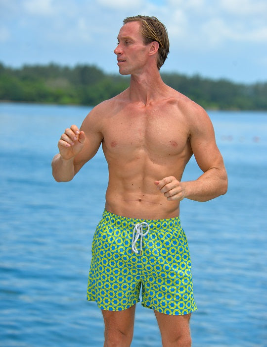 Men's Catamaran Sports Swim Shorts - Hexa