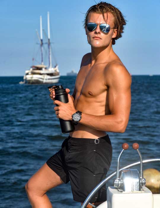 Men's Hamptons Tailored Swim Shorts - Solid