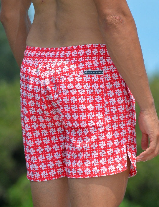 Men's Lebron Sports Swim Shorts - Pinwheel