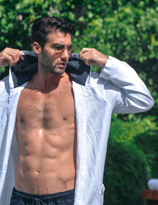 Men's McGregor Linen Robe