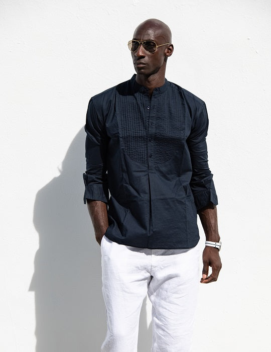 Medina Pintuck Shirt