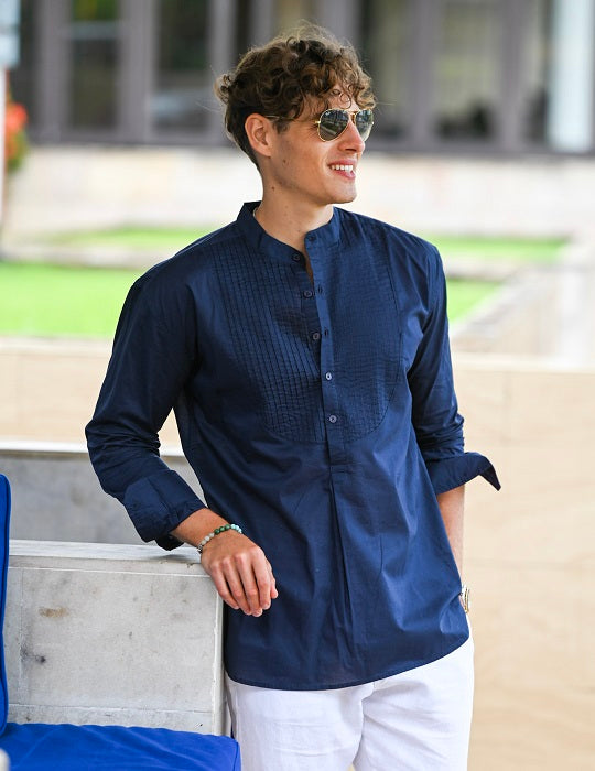 Men's Pintuck Shirt Medina