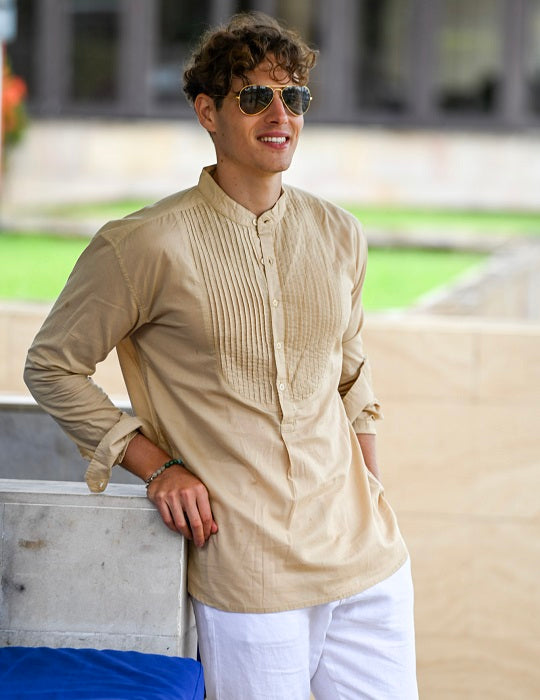 Men's Pintuck Shirt Medina