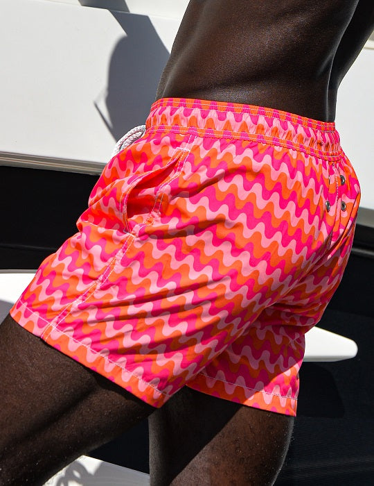 Men's Pier Sports Swim Shorts - Candy Copa