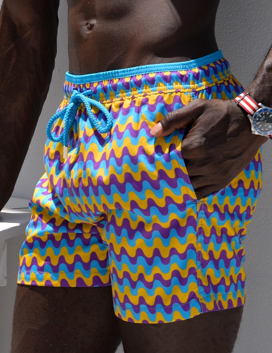 Men's Pier Sports Swim Shorts - Candy Copa