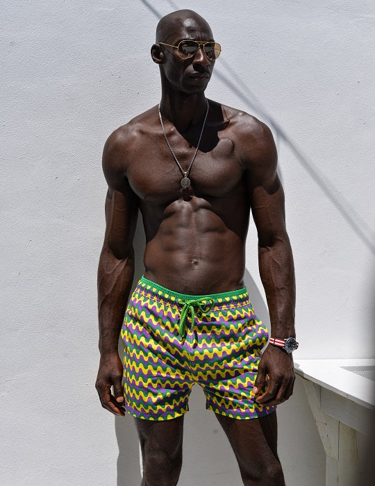 Men's Pier Sports Swim Shorts - Candy Copa