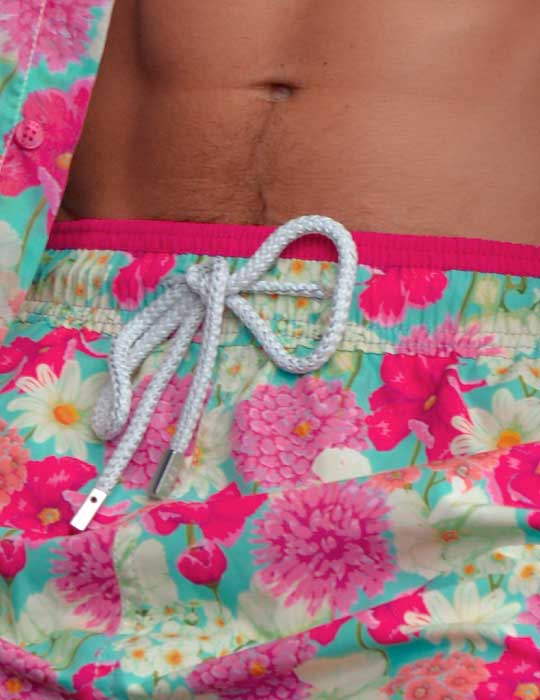 Men's Pier Sports Swim Shorts - Floral