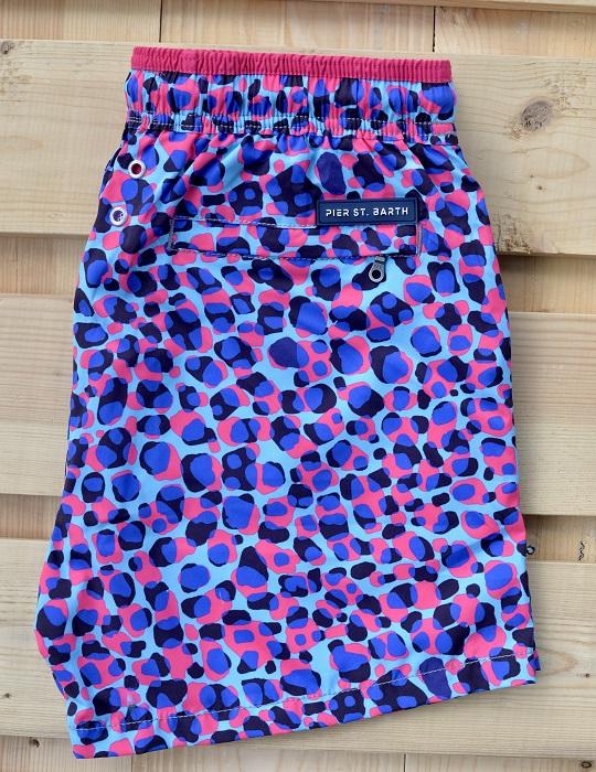 Men's Pier Sports Swim Shorts - Leopard
