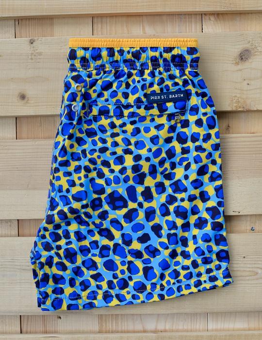 Men's Pier Sports Swim Shorts - Leopard