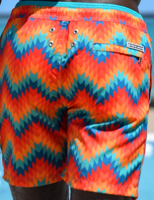 Men's Pier Sports Swim Shorts - Mars