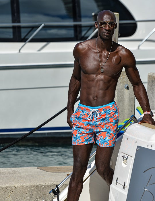 Men's Pier Sports Swim Shorts - Octa