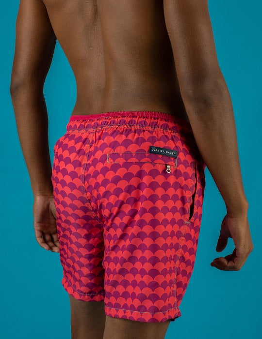 Men's Pier Sports Swim Shorts - Scales