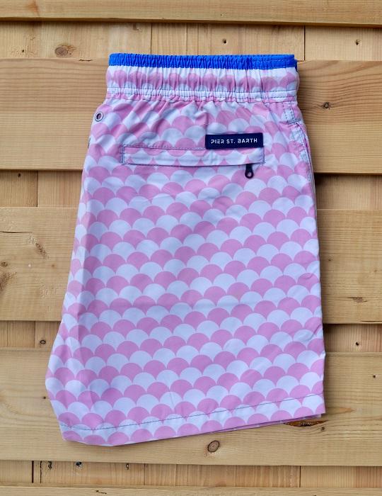 Men's Pier Sports Swim Shorts - Scales