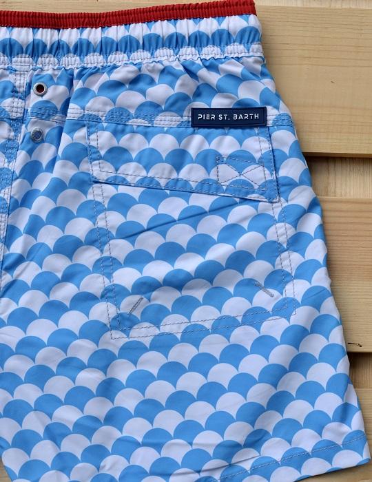 Men's South Beach Sports Swim Shorts - Scales