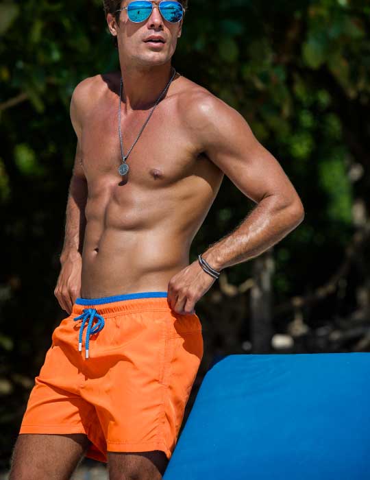 Men's South Beach Sports Swim Shorts - Solid