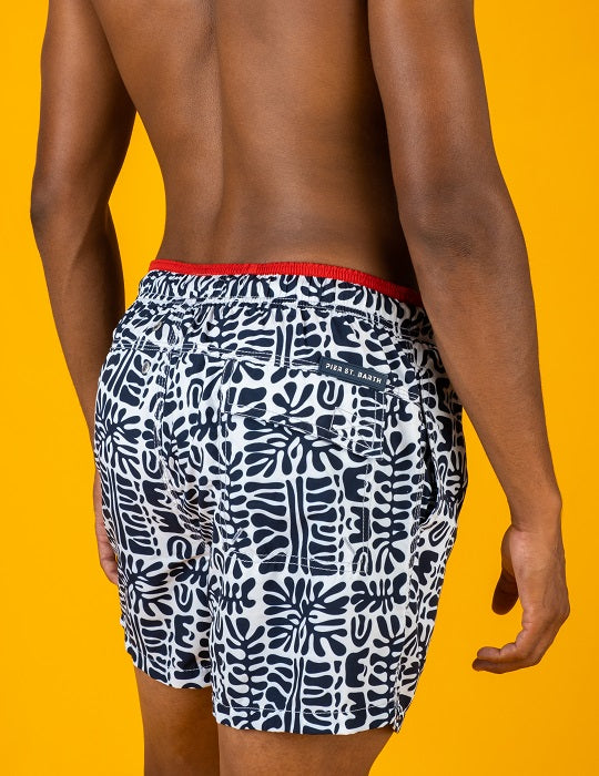Men's South Beach Sports Swim Shorts - Coral