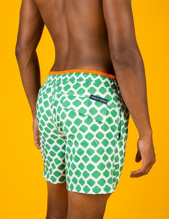 Men's South Beach Sports Swim Shorts - Morocco