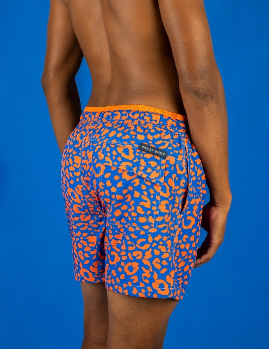 Men's South Beach Sports Swim Shorts - Panther