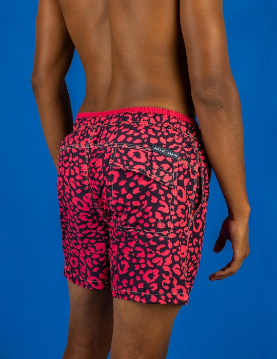 Men's South Beach Sports Swim Shorts - Panther