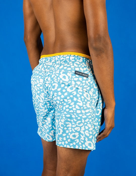 Men's South Beach Sports Swim Shorts - Panther