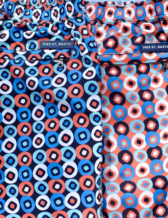 Bora Bora Tailored Swim Shorts - Square Circle
