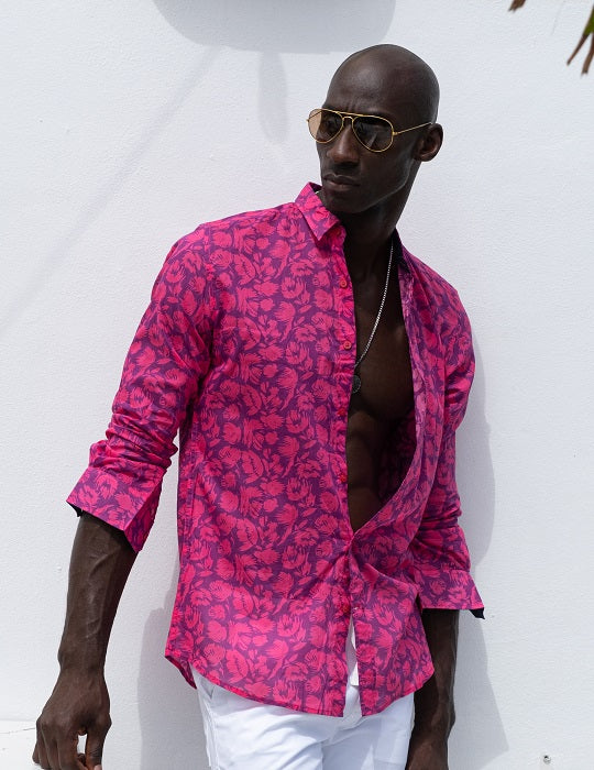 Men's St-Jean Lightweight Cotton Voile Shirt – Bloom