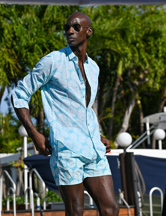Men's St-Jean Lightweight Cotton Voile Shirt – Curly
