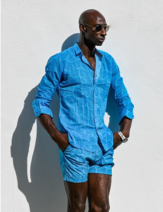 Men's St-Jean Lightweight Cotton Voile Shirt – Curly