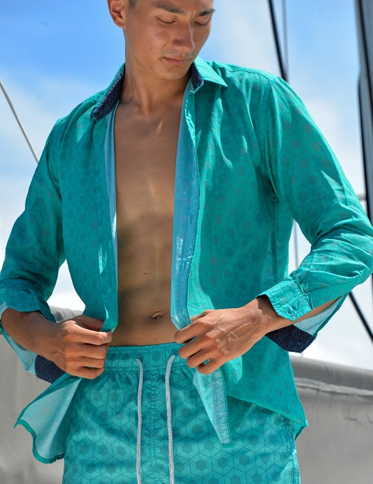 Men's St-Jean Lightweight Cotton Voile Shirt – Hexa