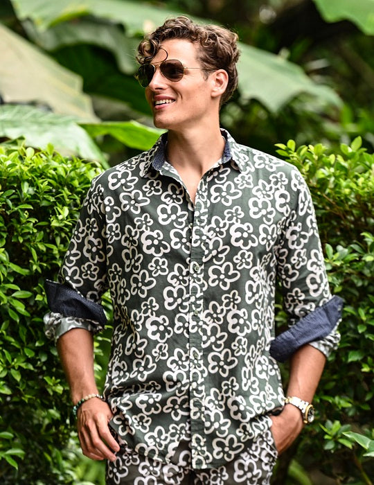 Men's St-Jean Lightweight Cotton Voile Shirt – Mirasol