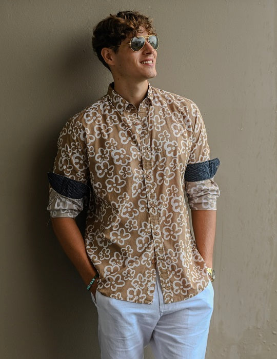 Men's St-Jean Lightweight Cotton Voile Shirt – Mirasol