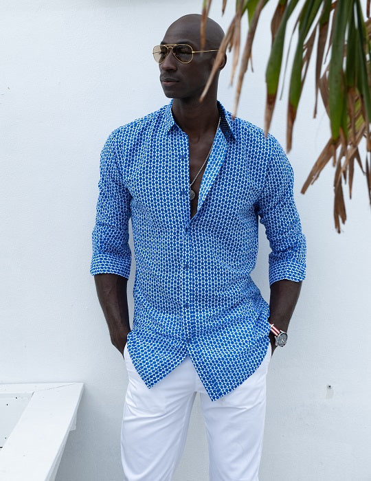 Men's St-Jean Lightweight Cotton Voile Shirt – Peace