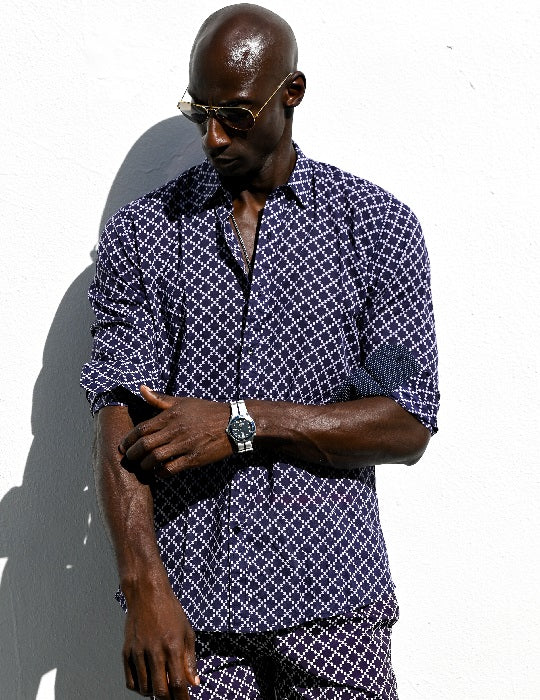 Men's St-Jean Lightweight Cotton Voile Shirt – Spool Checks