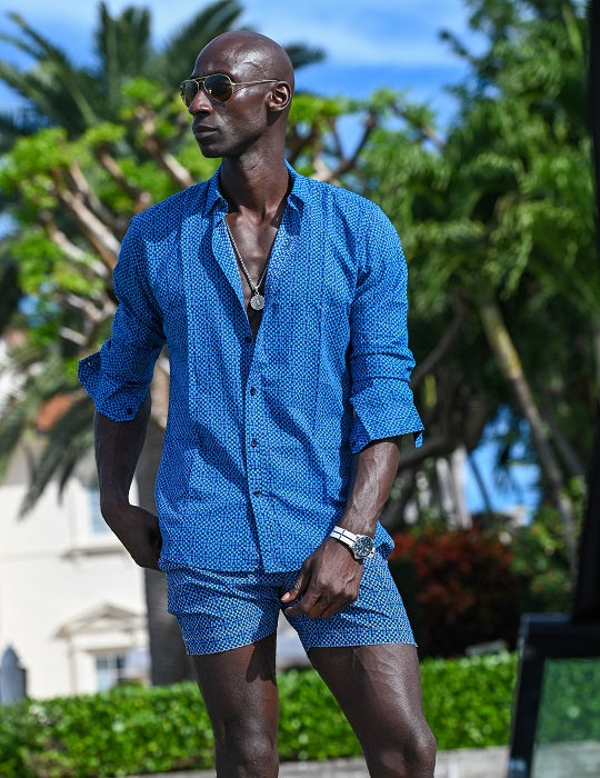 Men's St-Jean Lightweight Cotton Voile Shirt – Spool Checks