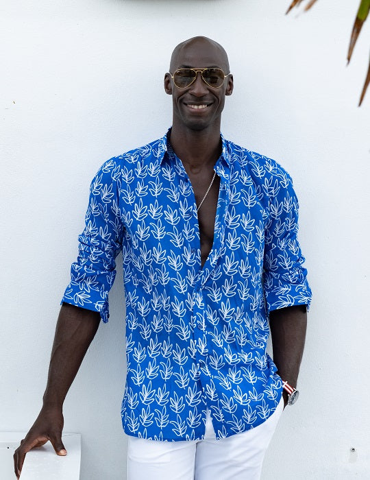 Men's St-Jean Lightweight Cotton Voile Shirt – Sprig