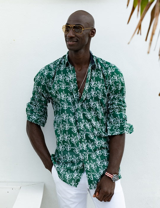 Men's St-Jean Lightweight Cotton Voile Shirt – Sprig