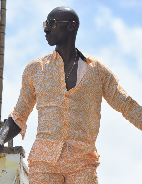 Men's St-Jean Lightweight Cotton Voile Shirt – Tribal
