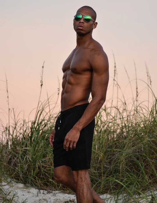 Men’s Bahamas Linen Shorts - Knee-Length