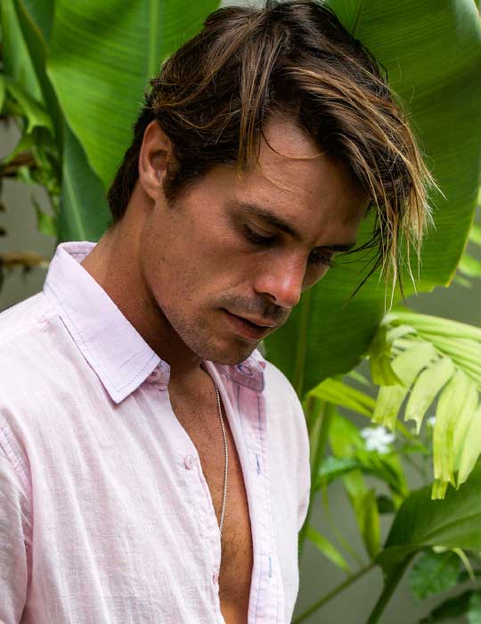 Men's Bali Cotton Shirts - Muslin