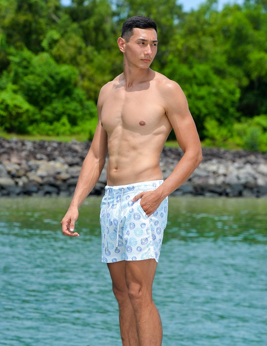 Bora Bora Tailored Swim Shorts - Sea Urchins