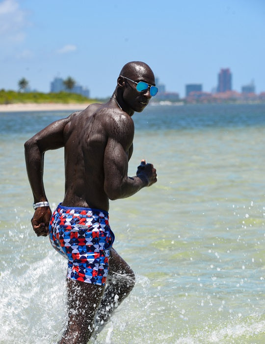 Men's Cannes Sports Swim Shorts - Hourglass