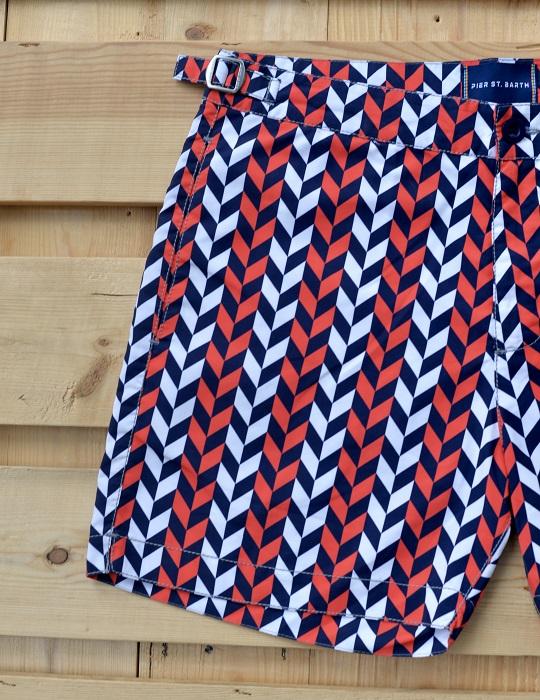 Men's Hamptons Tailored Swim Shorts - Tracks Small