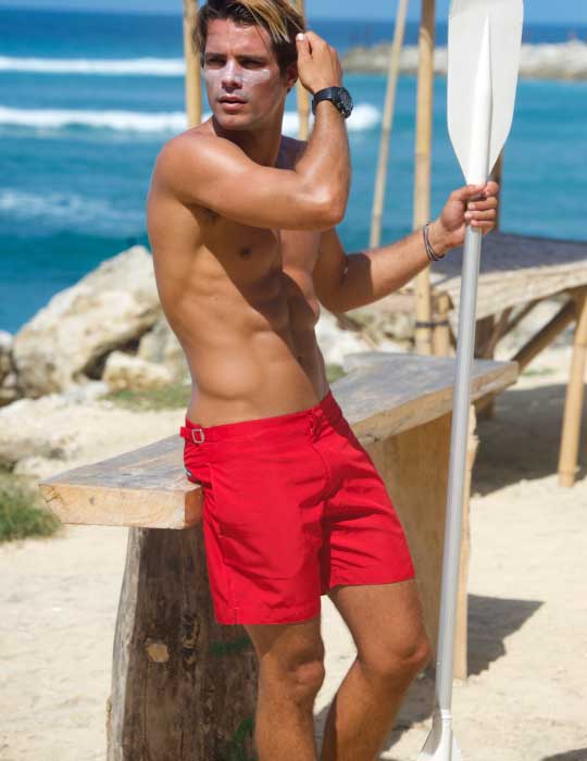 Men's Hamptons Tailored Swim Shorts - Solid