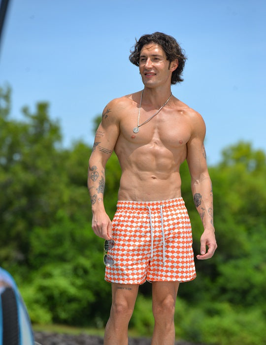Men's Lebron Sports Swim Shorts - Scales