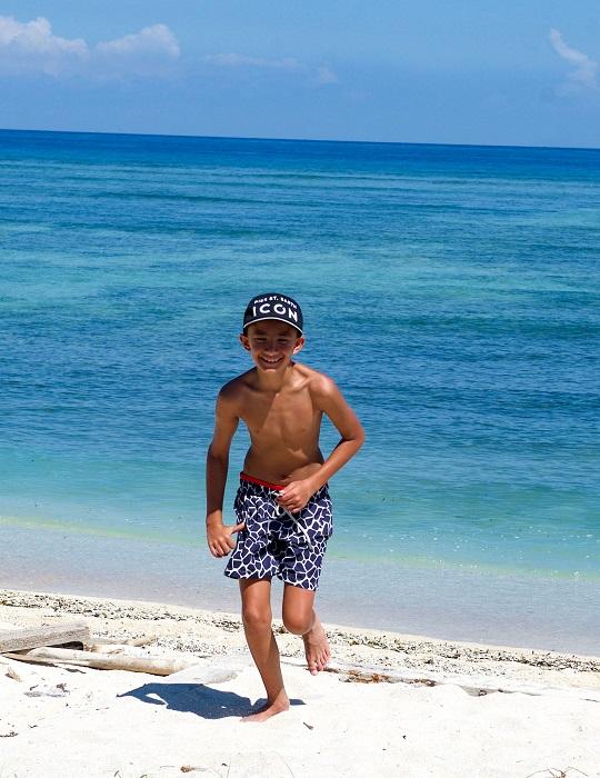 Men's Pier Sports Swim Shorts - Giraffe