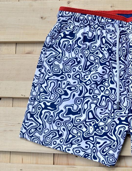 Men's Pier Sports Swim Shorts - Ripple Effect