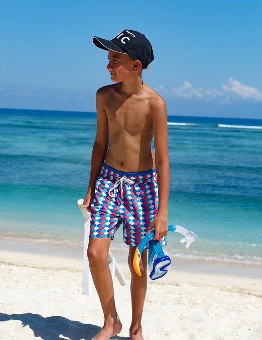 Men's Pier Sports Swim Shorts - Scales