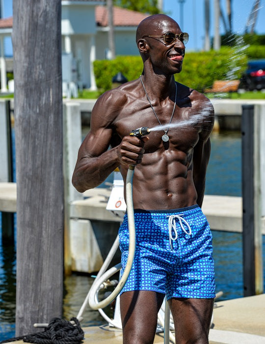 Men's Pier Sports Swim Shorts - Small Clover