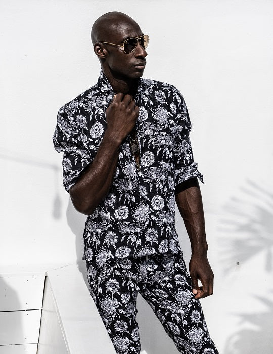 Sorrento Patterned Linen Shirts
